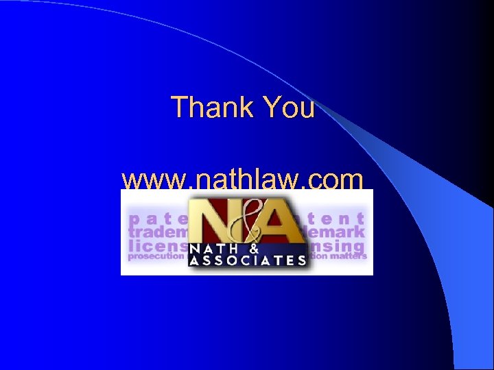 Thank You www. nathlaw. com 