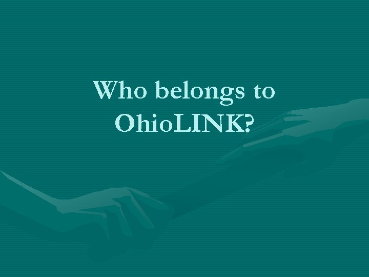 Who belongs to Ohio. LINK? 