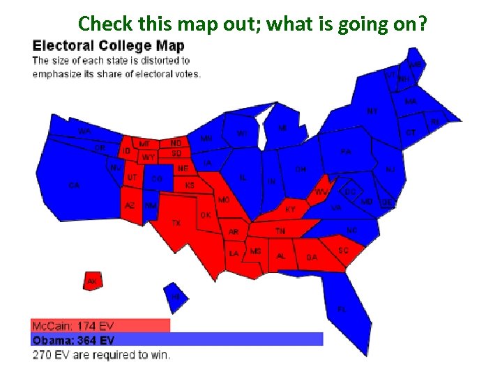Check this map out; what is going on? 