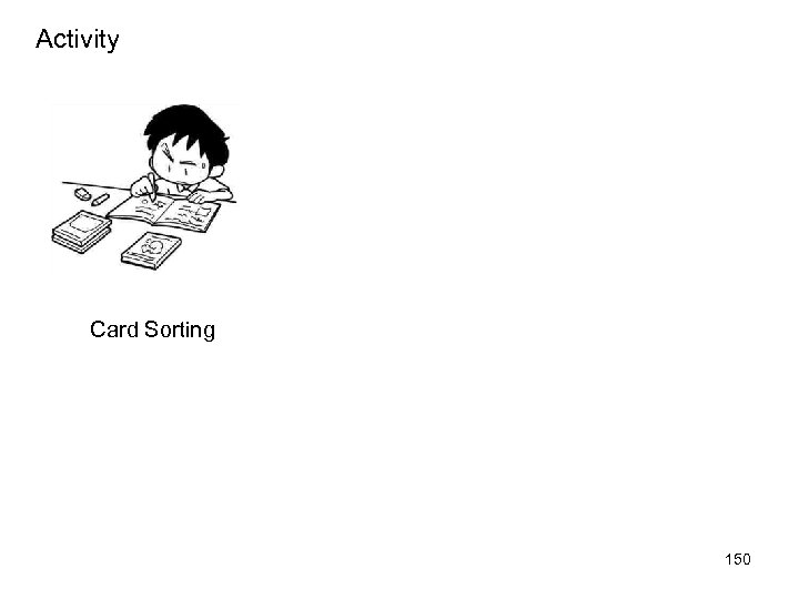 Activity Card Sorting 150 