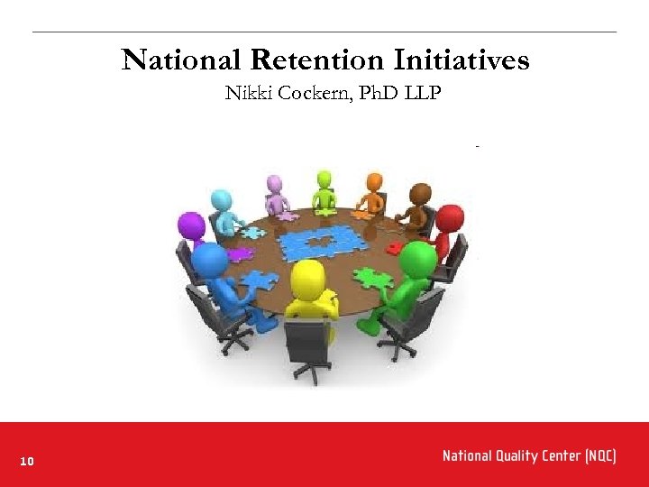 National Retention Initiatives Nikki Cockern, Ph. D LLP 10 