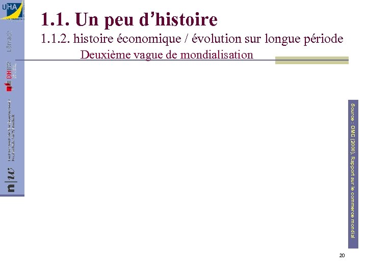 1. 1. Un peu d’histoire 1. 1. 2. histoire économique / évolution sur longue