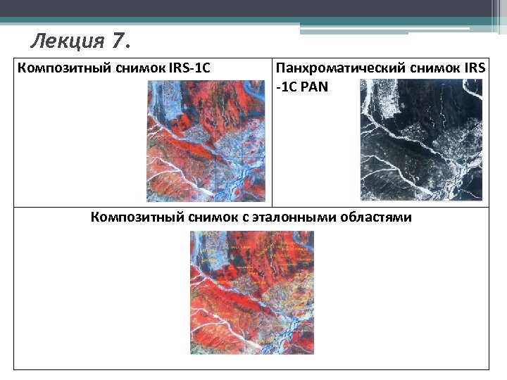 Панхроматическое изображение это