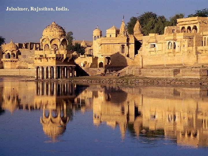 Jaisalmer, Rajasthan, India. 