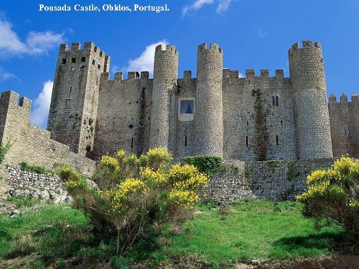 Pousada Castle, Obidos, Portugal. 