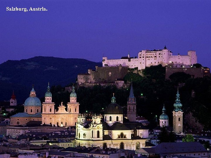 Salzburg, Austria. 