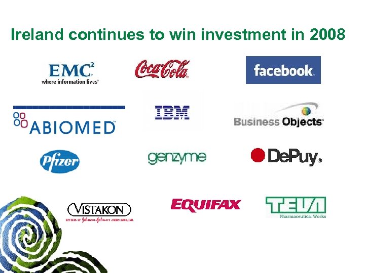 Ireland continues to win investment in 2008 