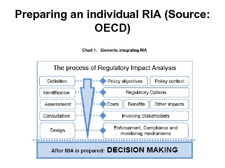 Preparing an individual RIA (Source: OECD) 