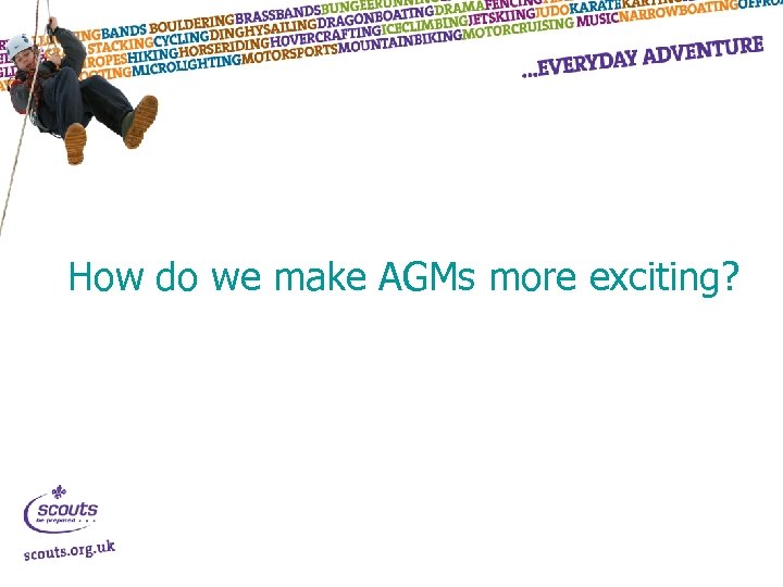 How do we make AGMs more exciting? 