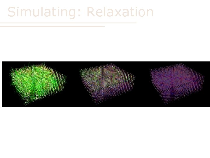 Simulating: Relaxation 