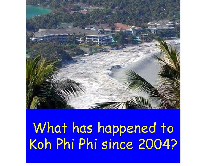 What has happened to Koh Phi since 2004? 