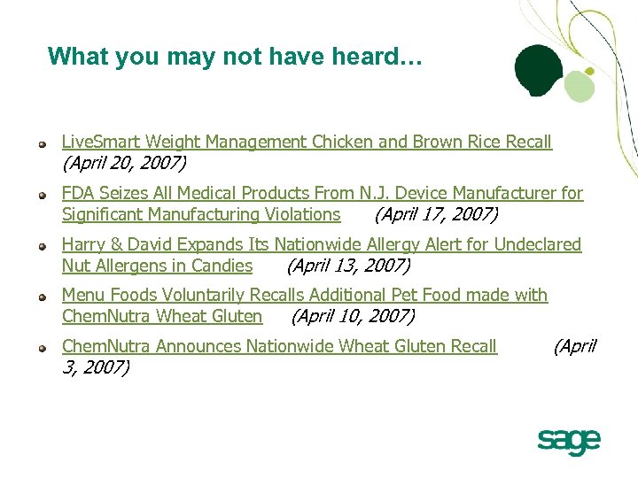 What you may not have heard… Live. Smart Weight Management Chicken and Brown Rice