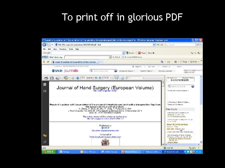 To print off in glorious PDF 