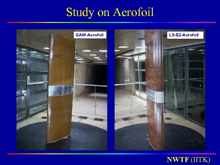 Study on Aerofoil GAW-Aerofoil LS-E 2 -Aerofoil NWTF (IITK) 