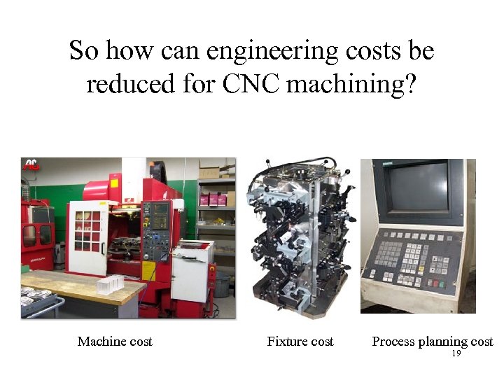 So how can engineering costs be reduced for CNC machining? Machine cost Fixture cost