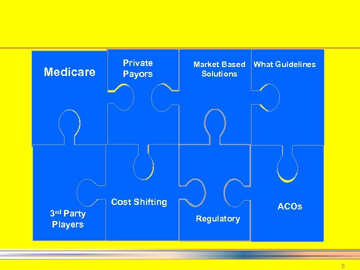 Medicare Private Payors Market Based What Guidelines Solutions Cost Shifting 3 rd Party Players