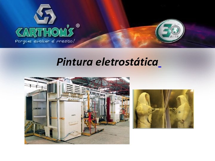 Pintura eletrostática 