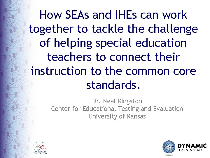How SEAs and IHEs can work together to tackle the challenge of helping special