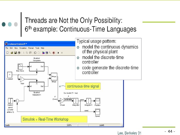technische universität dortmund fakultät für informatik P. Marwedel, Informatik 12, 2012 - 44 -