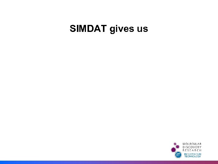 SIMDAT gives us 