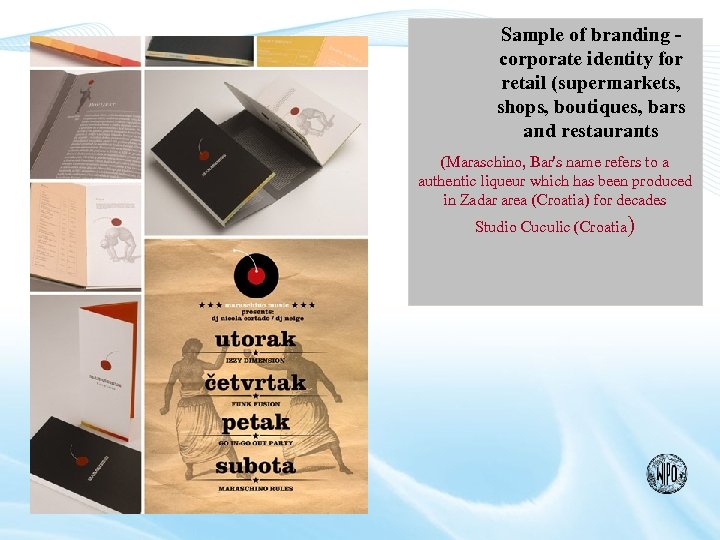 Sample of branding - corporate identity for retail (supermarkets, shops, boutiques, bars and restaurants