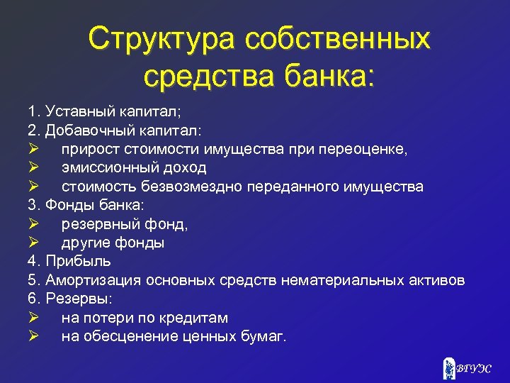 Собственный метод. Собственные средства банка. К собственным средствам банка относятся. Структура собственных средств. Структура собственных средств банка.