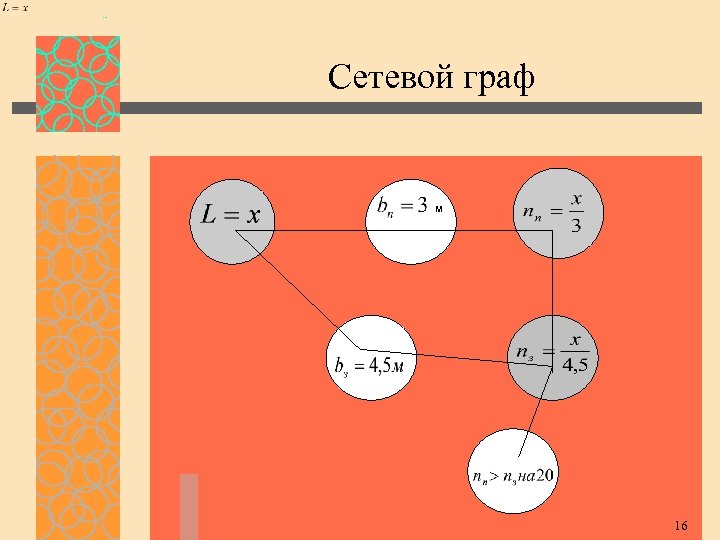Сетевой граф м 16 