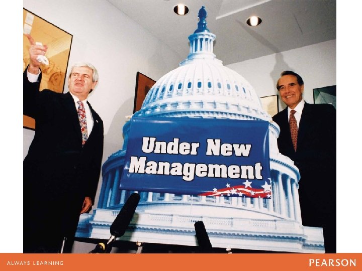 The new Speaker, Newt Gingrich 