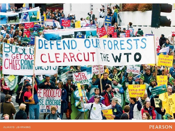 More than 5, 000 activists gathered in Seattle in November 1999 to demonstrate against