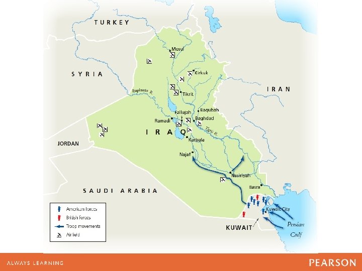 MAP 31. 2 Invasion in Iraq 