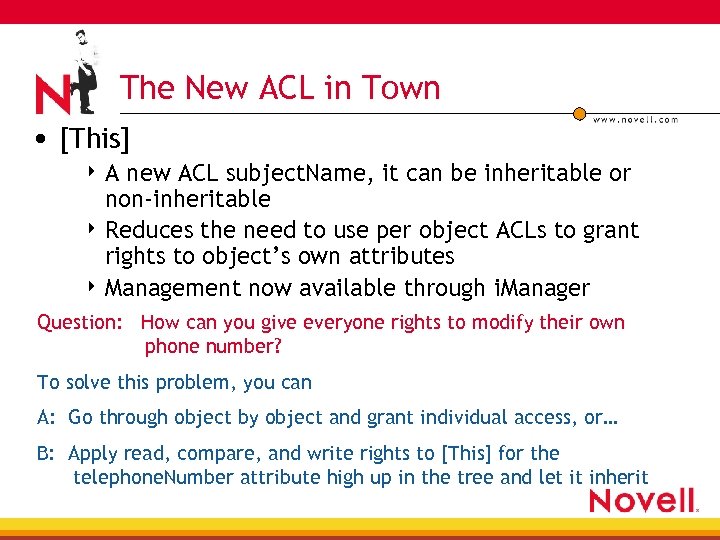 The New ACL in Town • [This] 4 A new ACL subject. Name, it