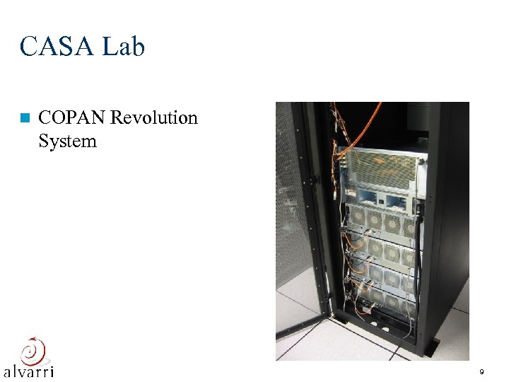CASA Lab n COPAN Revolution System 9 