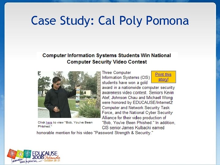 Case Study: Cal Poly Pomona 