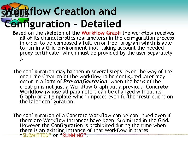 Workflow Creation and Configuration - Detailed Based on the skeleton of the Workflow Graph