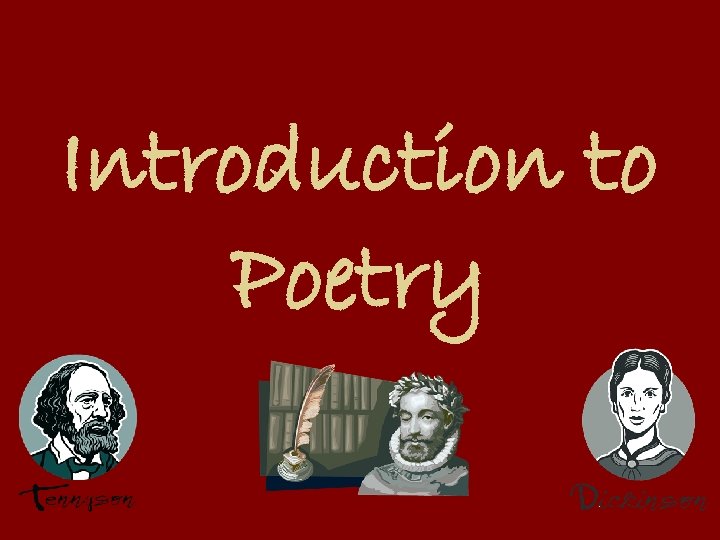 Introduction to Poetry 