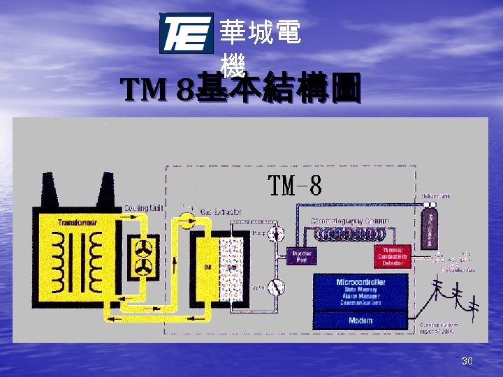 華城電 機 TM 8基本結構圖 30 