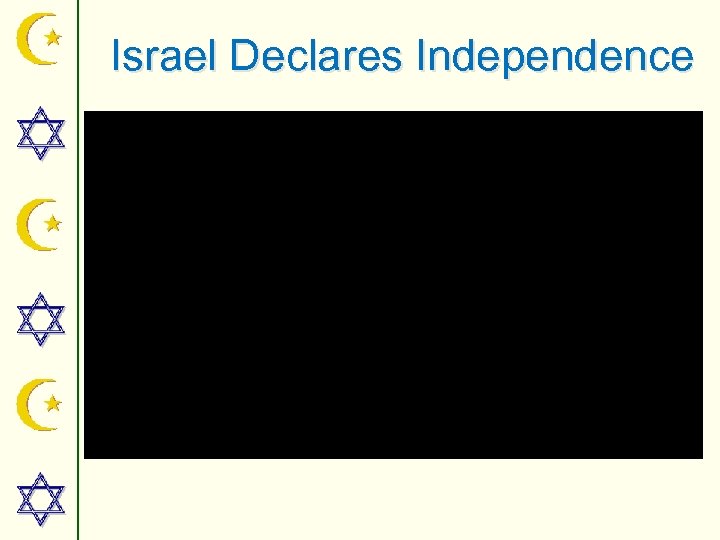 Israel Declares Independence 