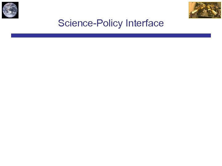 Science-Policy Interface 