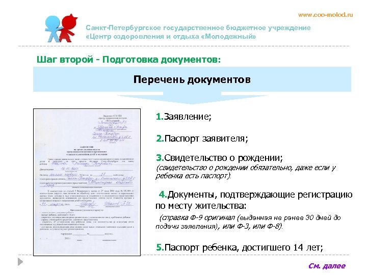 Директор спб гбу центр оздоровления и отдыха молодежный заявление образец