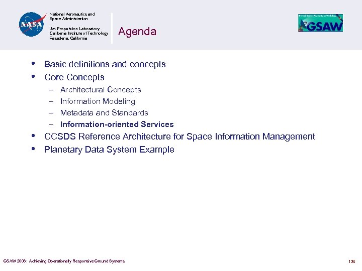 National Aeronautics and Space Administration Jet Propulsion Laboratory California Institute of Technology Pasadena, California