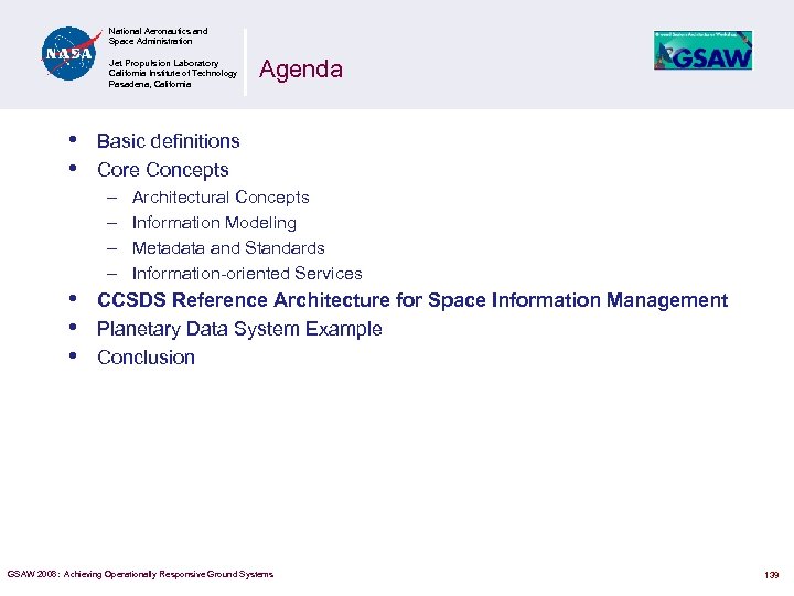 National Aeronautics and Space Administration Jet Propulsion Laboratory California Institute of Technology Pasadena, California