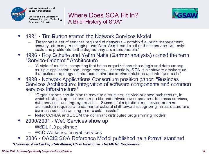 National Aeronautics and Space Administration Jet Propulsion Laboratory California Institute of Technology Pasadena, California