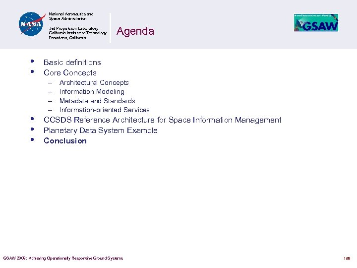 National Aeronautics and Space Administration Jet Propulsion Laboratory California Institute of Technology Pasadena, California