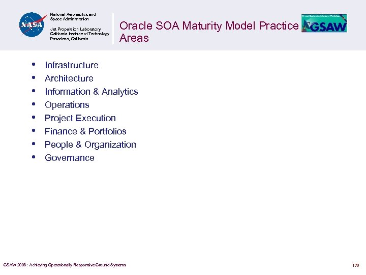 National Aeronautics and Space Administration Jet Propulsion Laboratory California Institute of Technology Pasadena, California