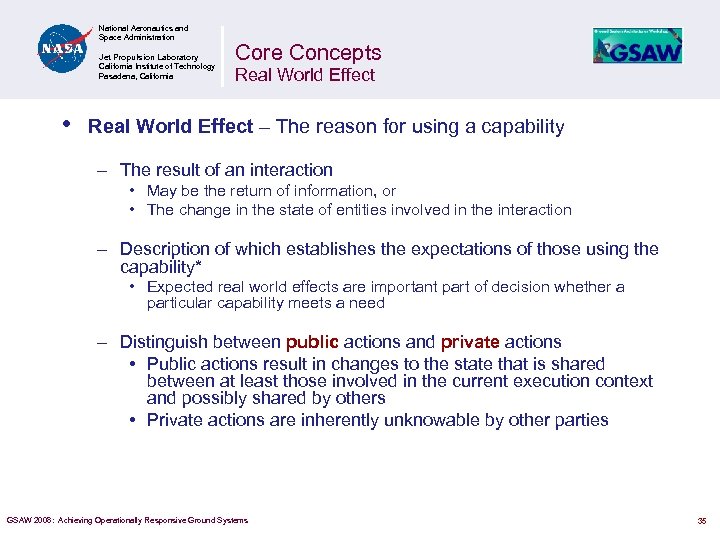 National Aeronautics and Space Administration Jet Propulsion Laboratory California Institute of Technology Pasadena, California