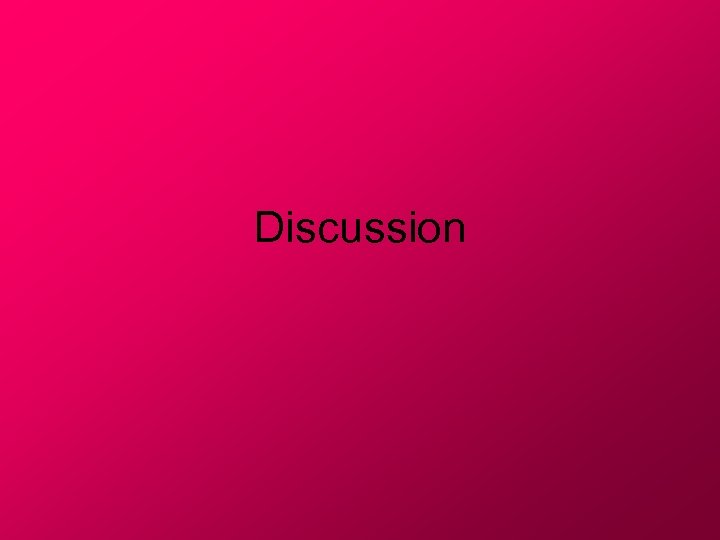 Discussion 