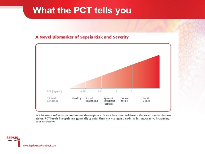 What the PCT tells you 
