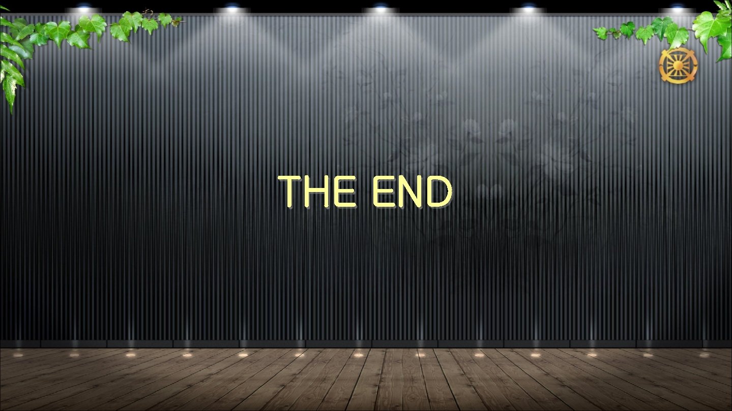 THE END 
