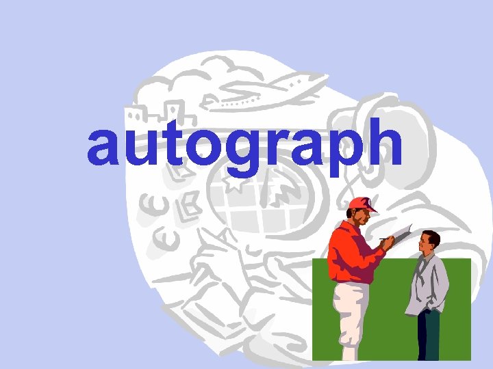 autograph 