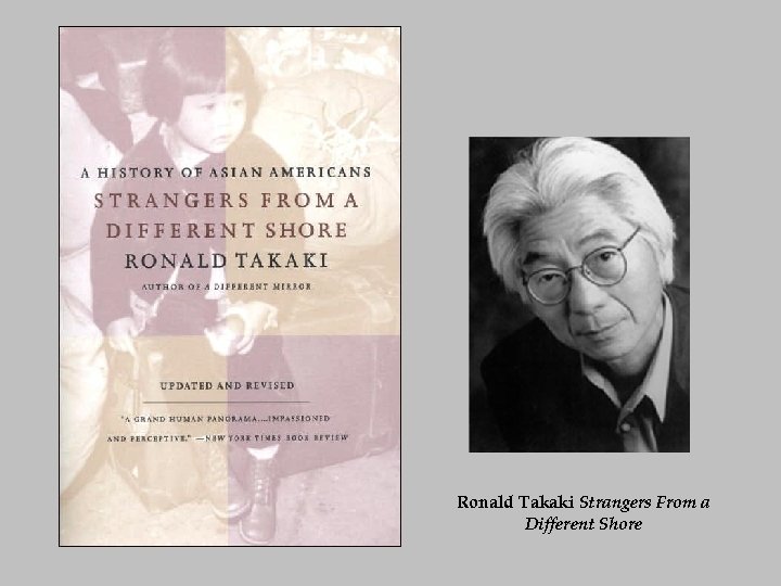 Ronald Takaki Strangers From a Different Shore 